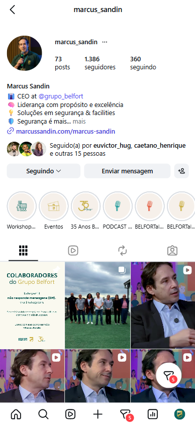 Perfil @marcus_sandin no Instagram